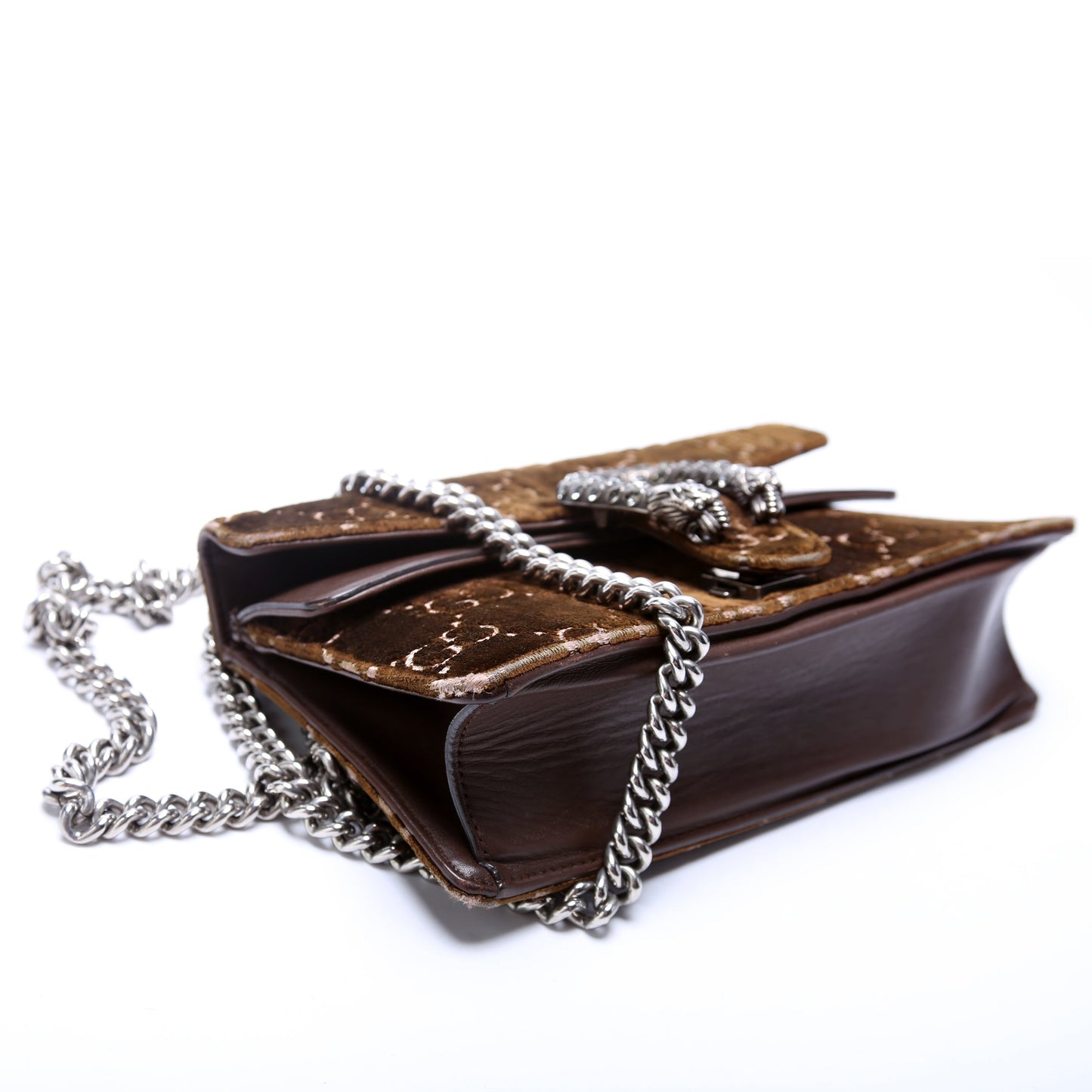 Gucci Chain Leather Shoulder Bag