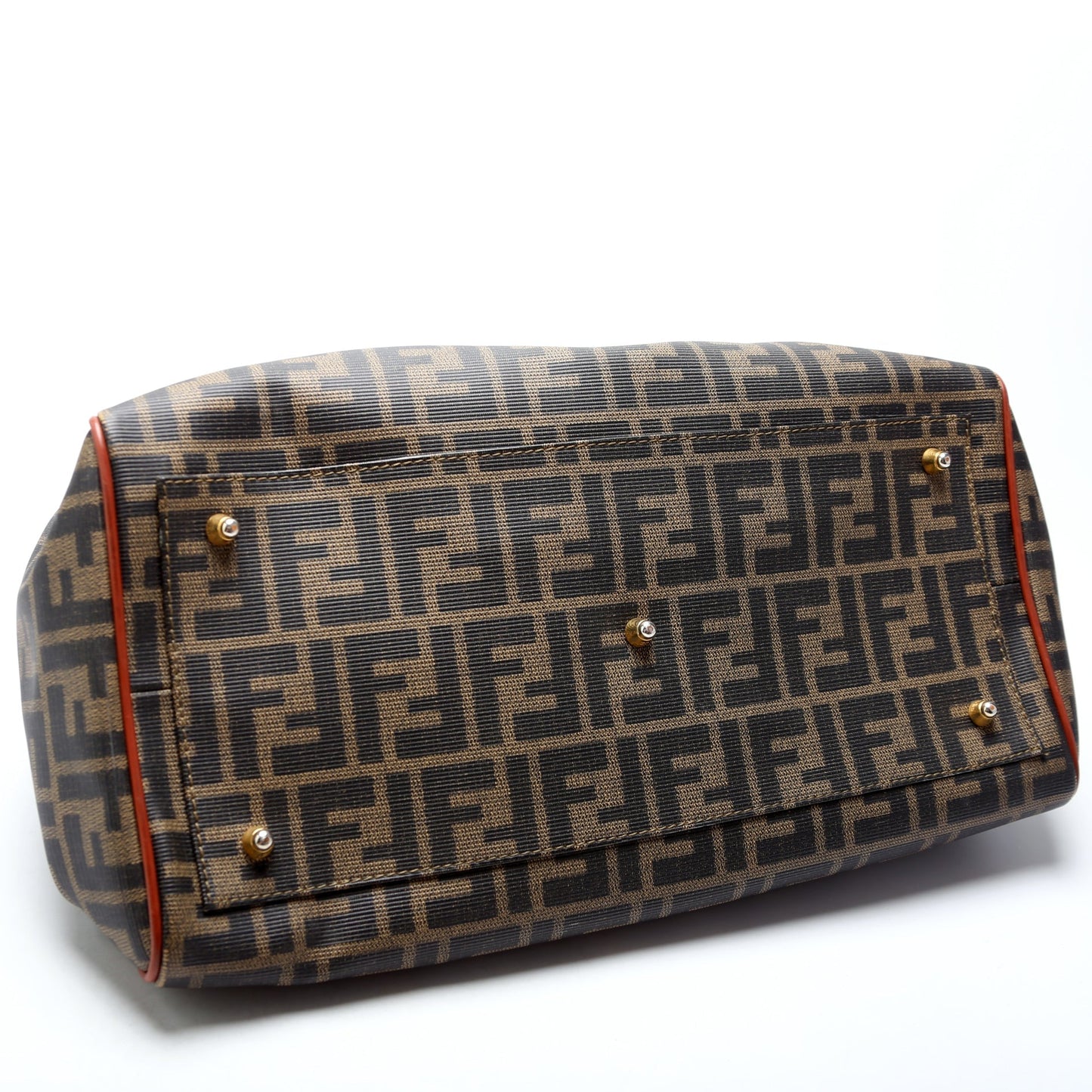 Fendi Zucca Canvas Boston 119-04499 Bag