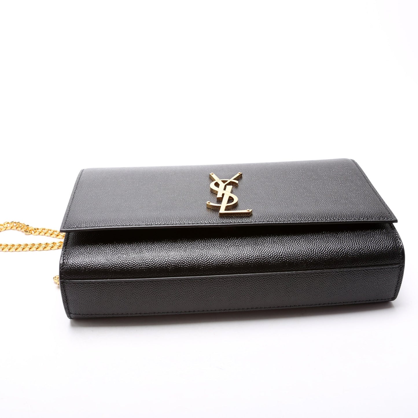 Saint Laurent Kate Satchel Grain Medium Bag