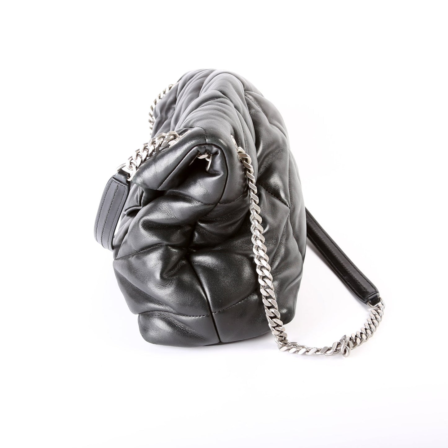 Saint Laurent Puffer Quilted Medium Lambskin 577475 Bag