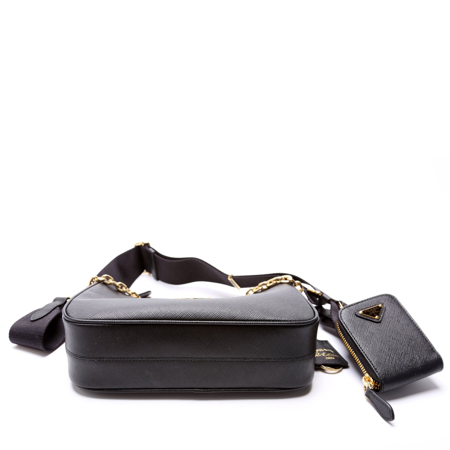 Prada Saffiano Re-Edition 2005 Black Bag