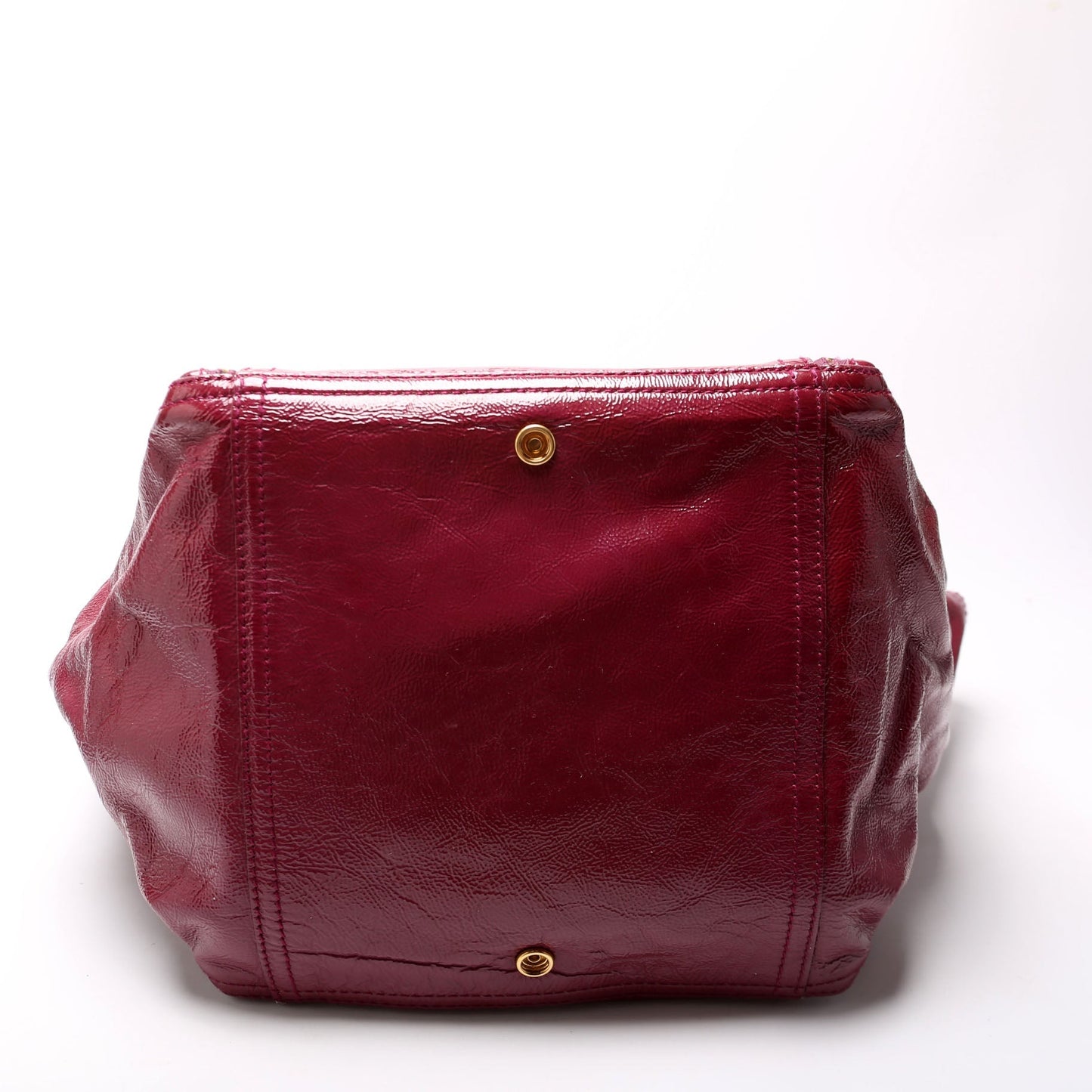 Saint Laurent 202649 Downtown Patent Leather Tote Bag