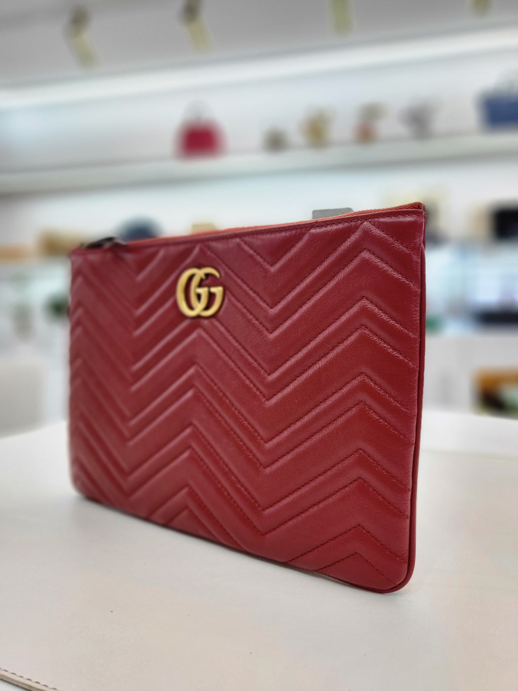 Gucci Leather Mini Clutch