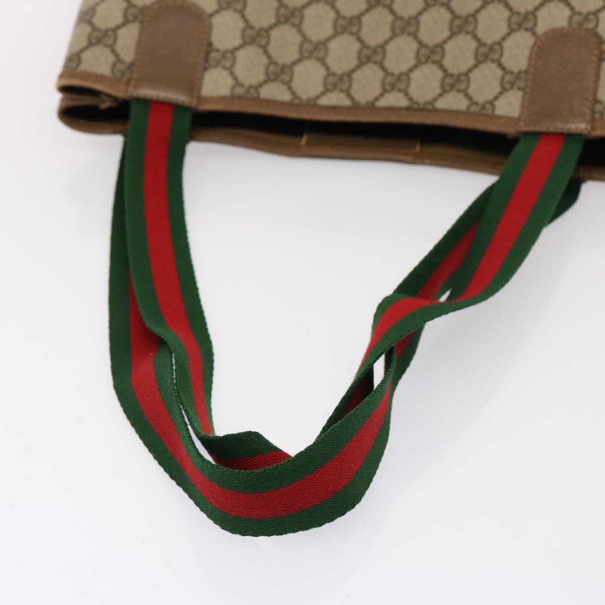 Gucci Leather Canvas Tote