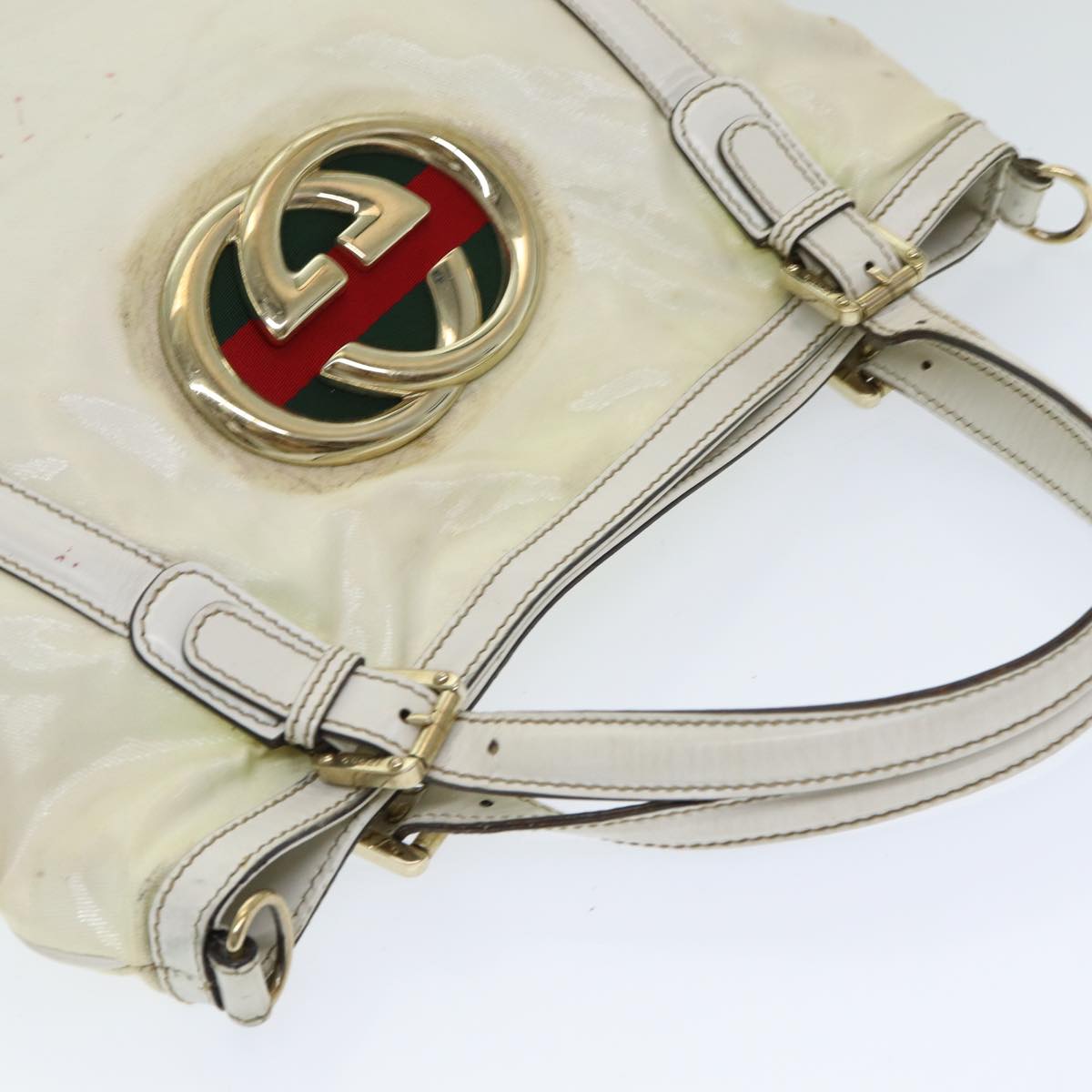 Gucci Canvas Shoulder Bag