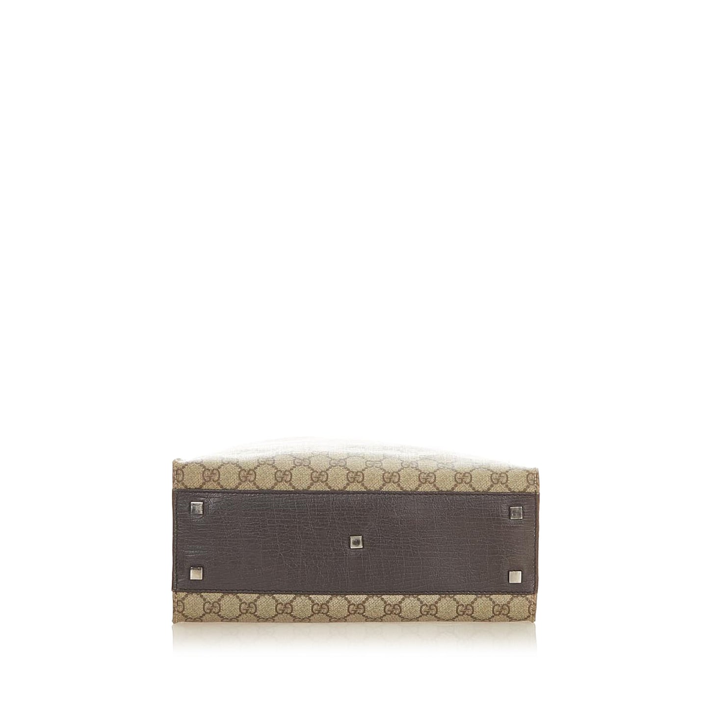 Gucci Leather Canvas Tote