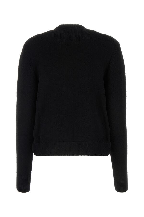 Fendi Woman Black Viscose Blend Cardigan