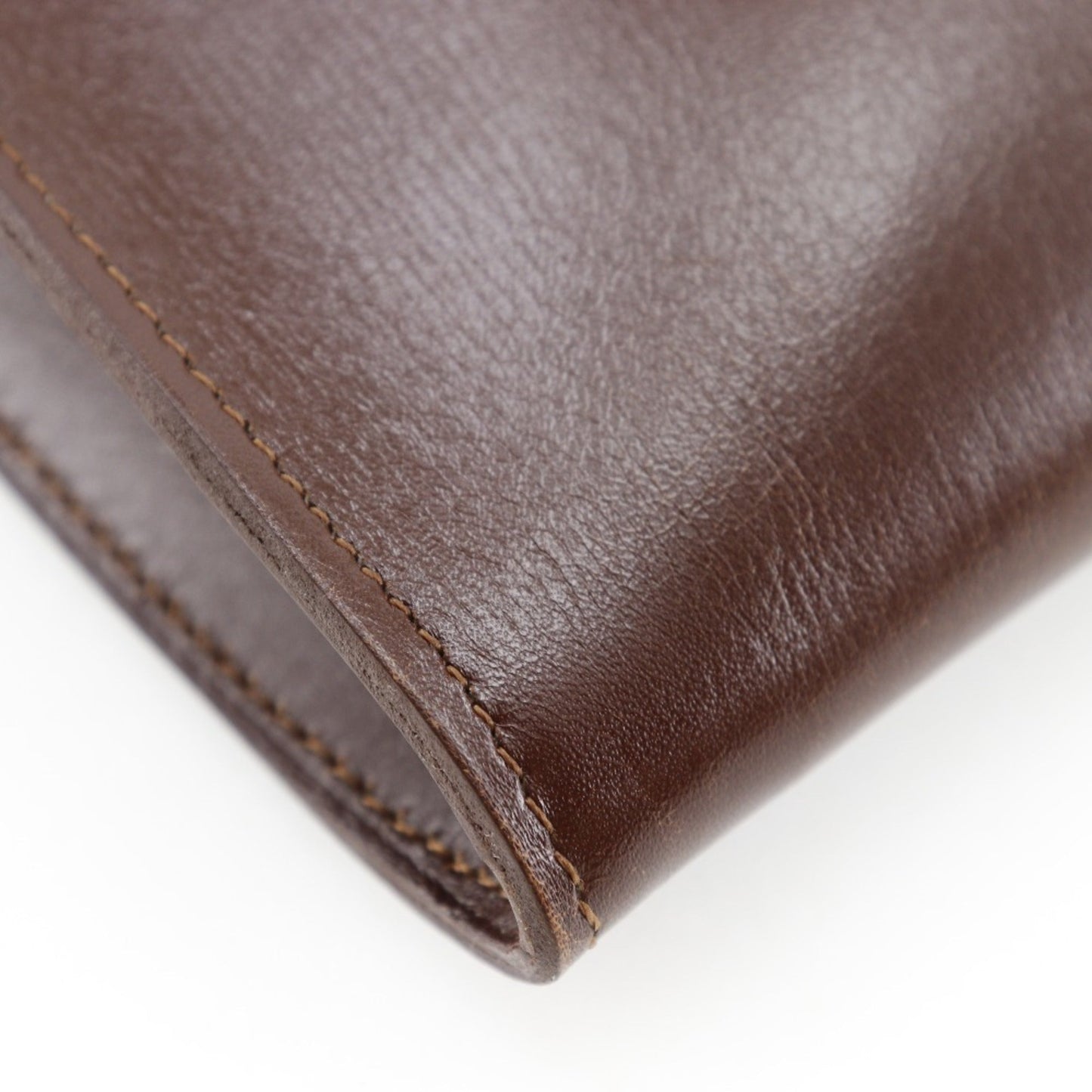 Hermes Brown Leather Shoulder Bag ( )
