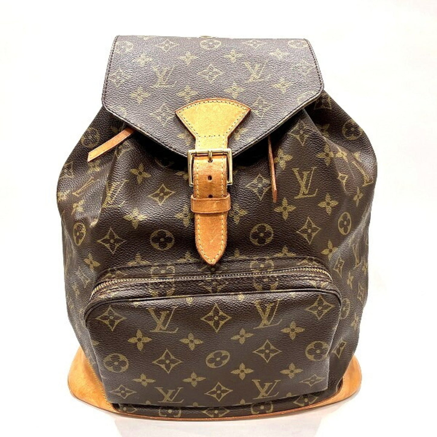 LOUIS VUITTON Monogram Montsouris GM Bag Rucksack Unisex