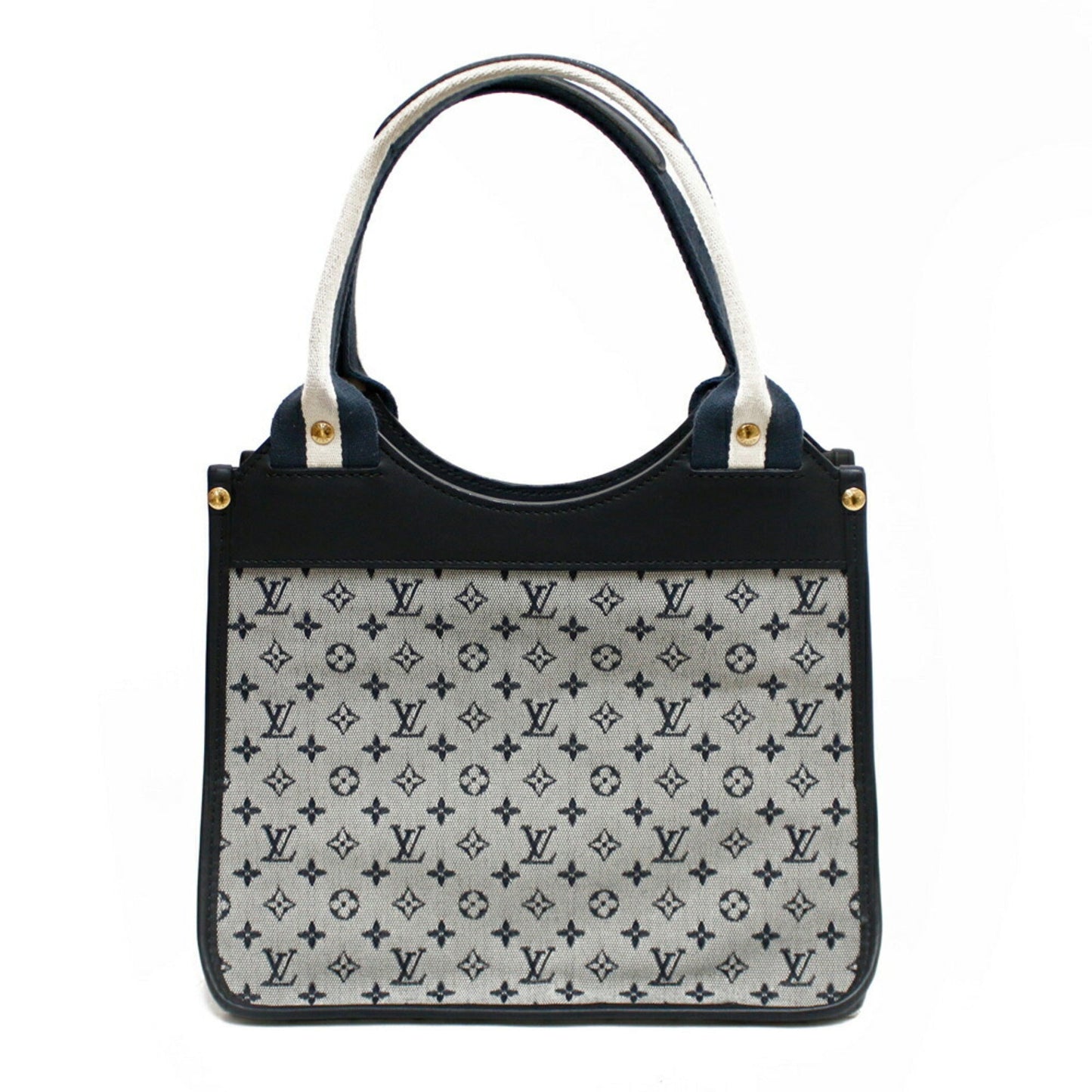 Louis Vuitton Handbag Monogram Mini Sack Catline Blue Ladies Canvas