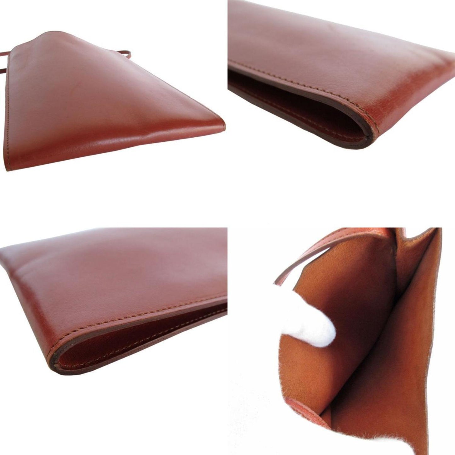 Hermes Brown Leather Shoulder Bag ( )