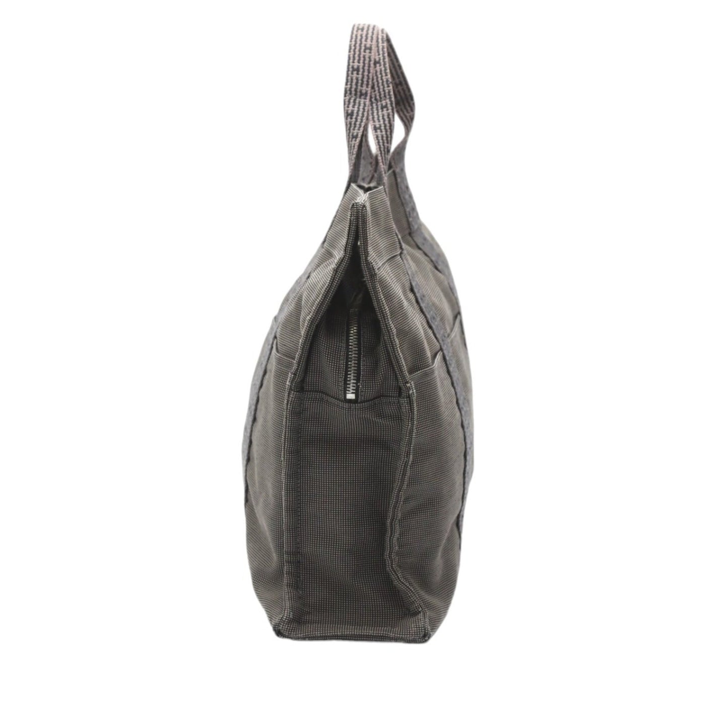 Hermes Her Line Gray Canvas Tote Bag ( )