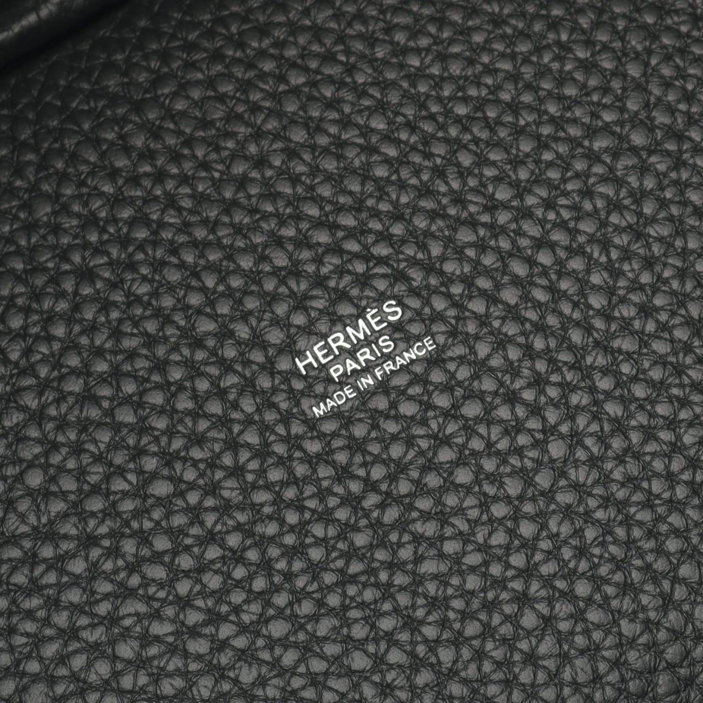 Hermes Green Taurillon Clemence Leather Leather Handbag ( )