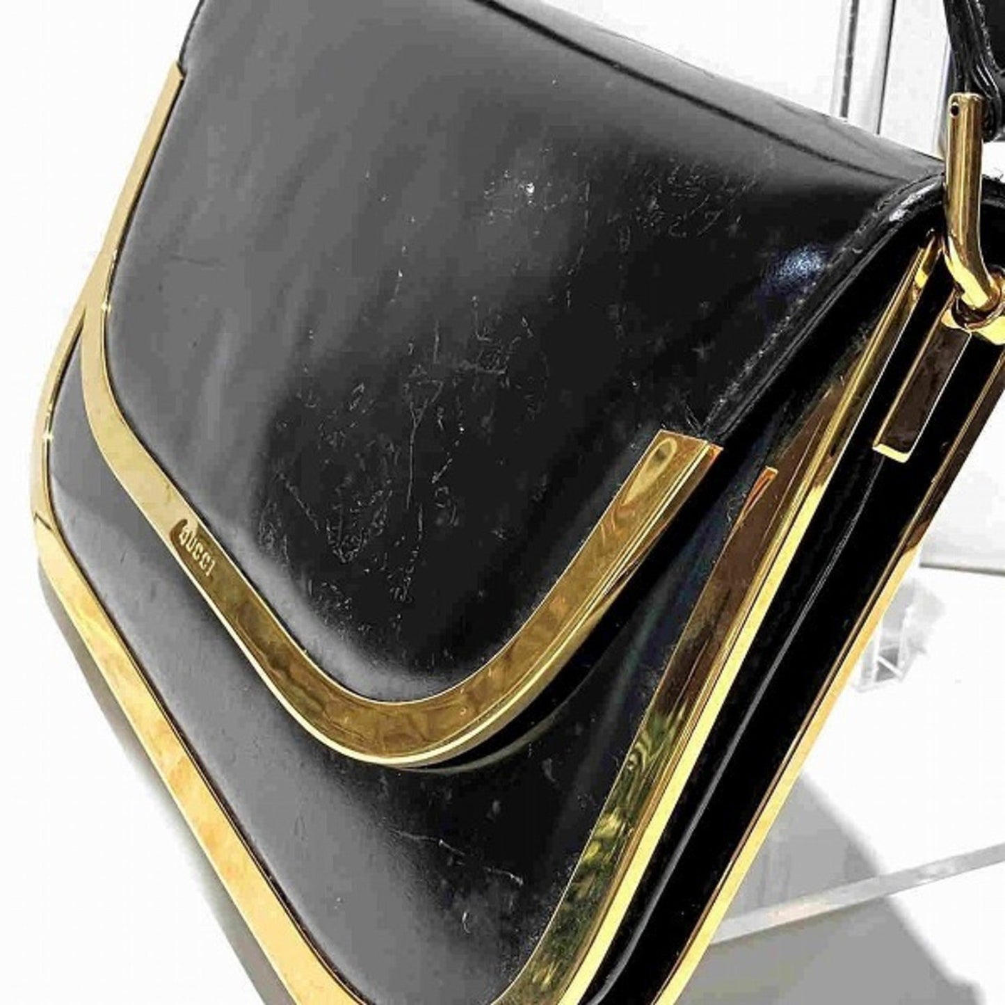 Gucci Leather Shoulder Bag