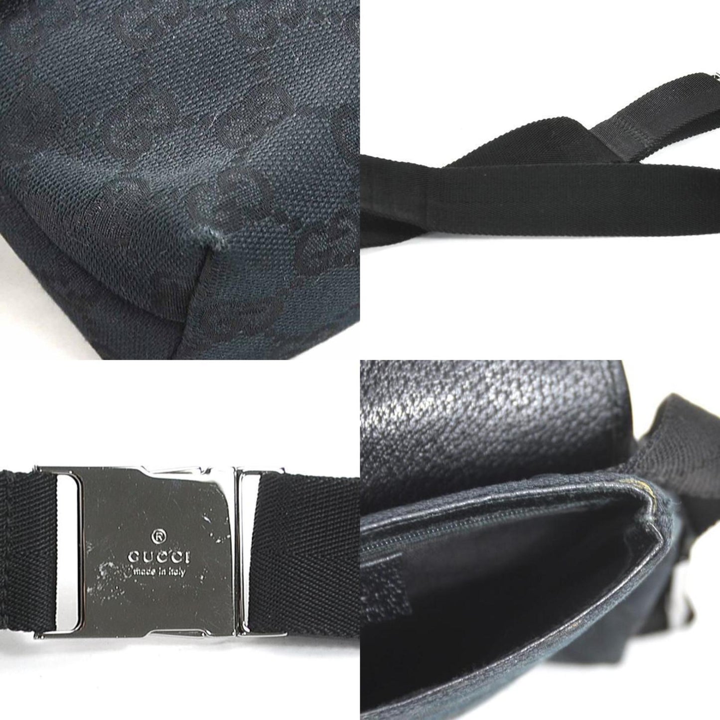 Gucci Canvas Shoulder Bag