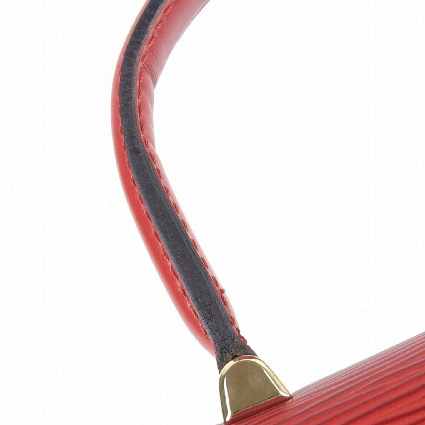 Louis Vuitton Epi Malesherbe Handbag Castilian Red