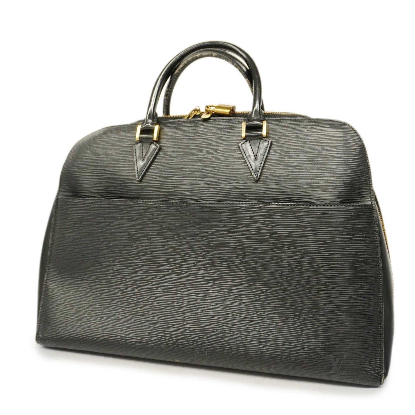 Louis VuittonAuth Epi Sorbonne Women's Handbag Noir