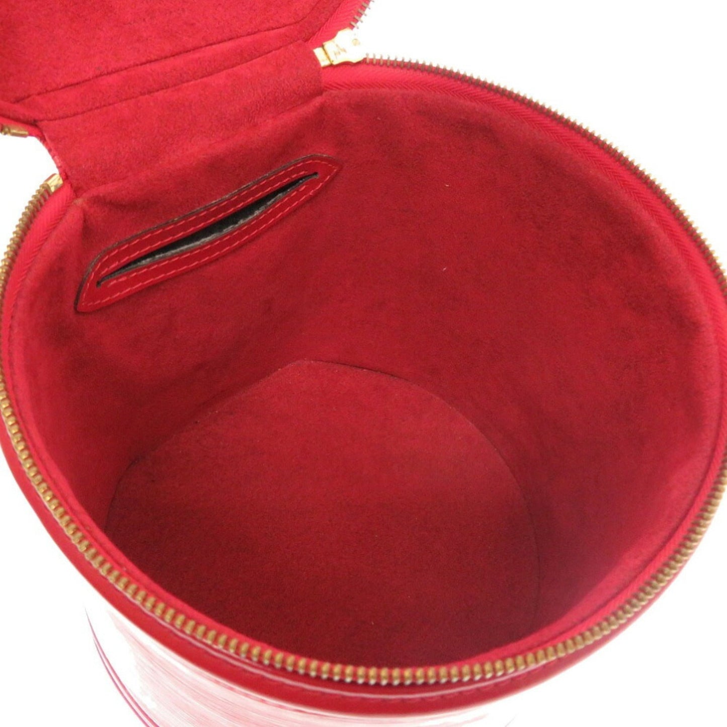 Louis Vuitton Epi Cannes Castilean Red Handbag Bag