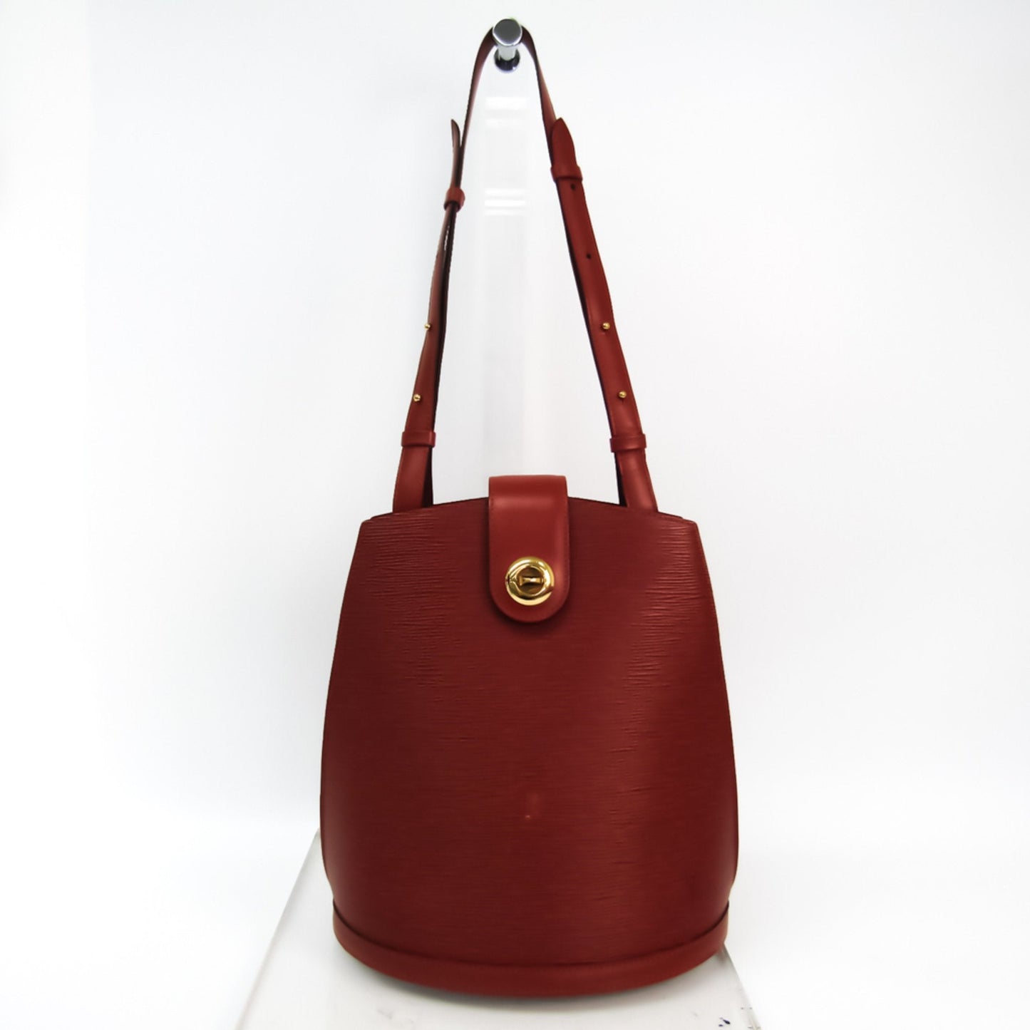 Louis Vuitton Epi Cluny Women's Shoulder Bag Kenyan Brown