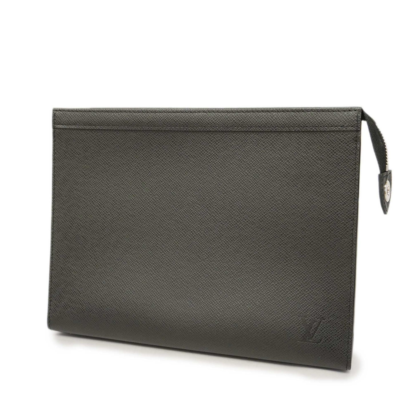 Louis VuittonAuth Taiga Pochette Voyage MM Men's Clutch Bag Ardoise