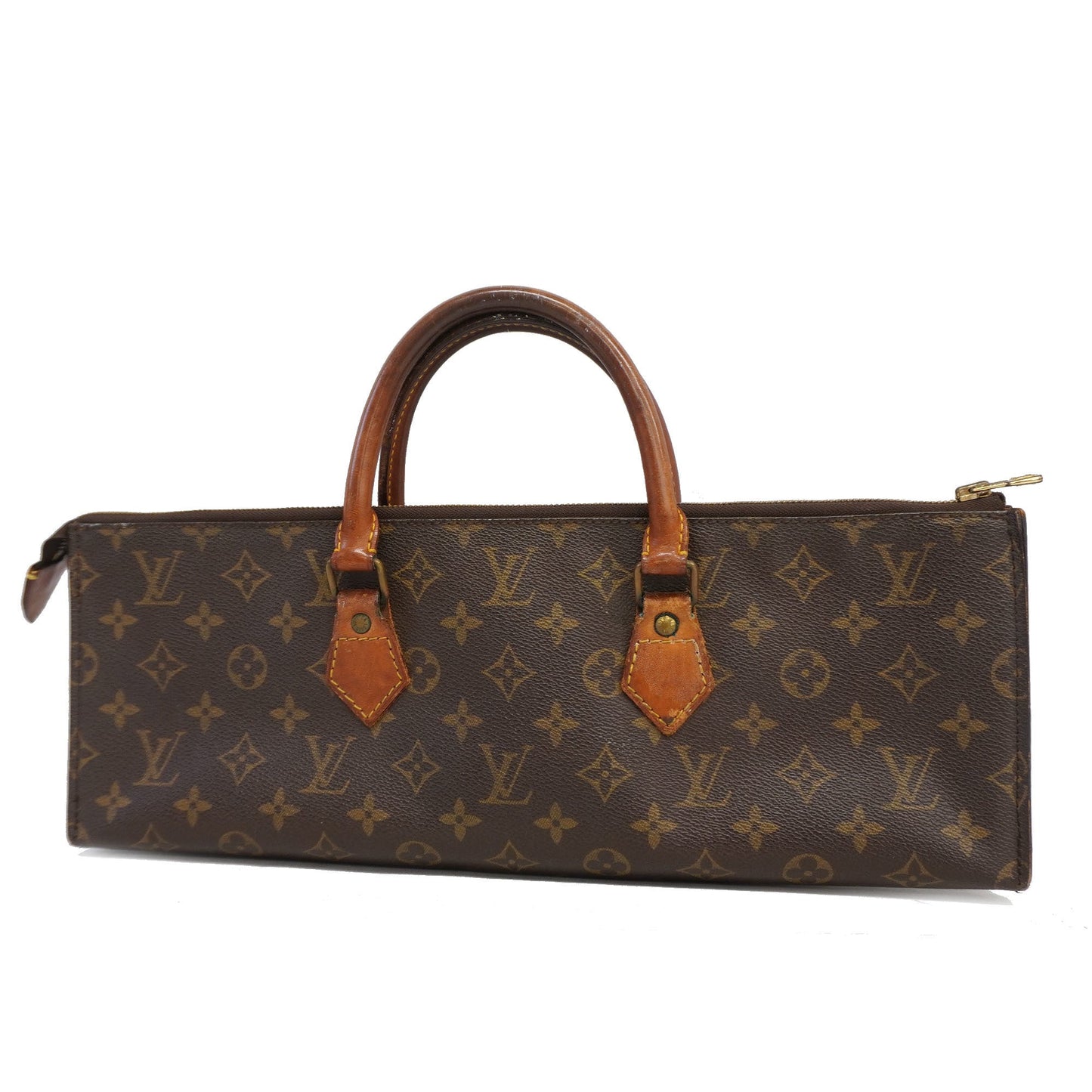 Louis VuittonAuth Monogram Sack Triangle Women's Handbag