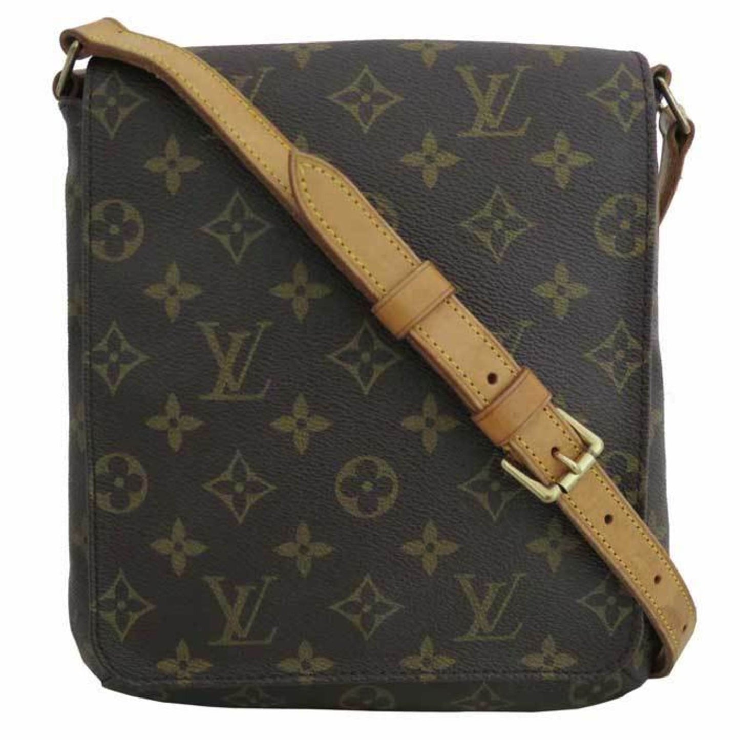 Louis Vuitton Bag Monogram Mtte Salsa Brown Canvas Shoulder One Women's