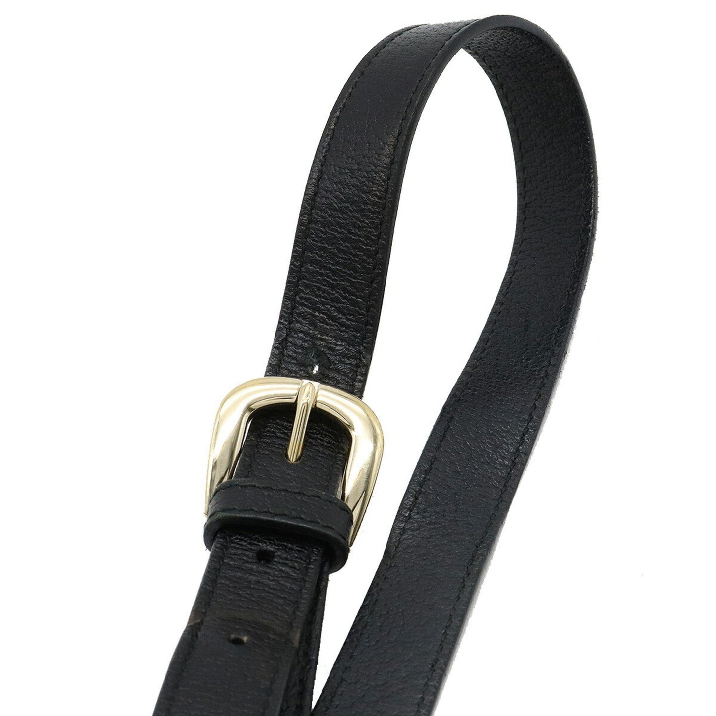 Gucci Leather Canvas Shoulder Bag