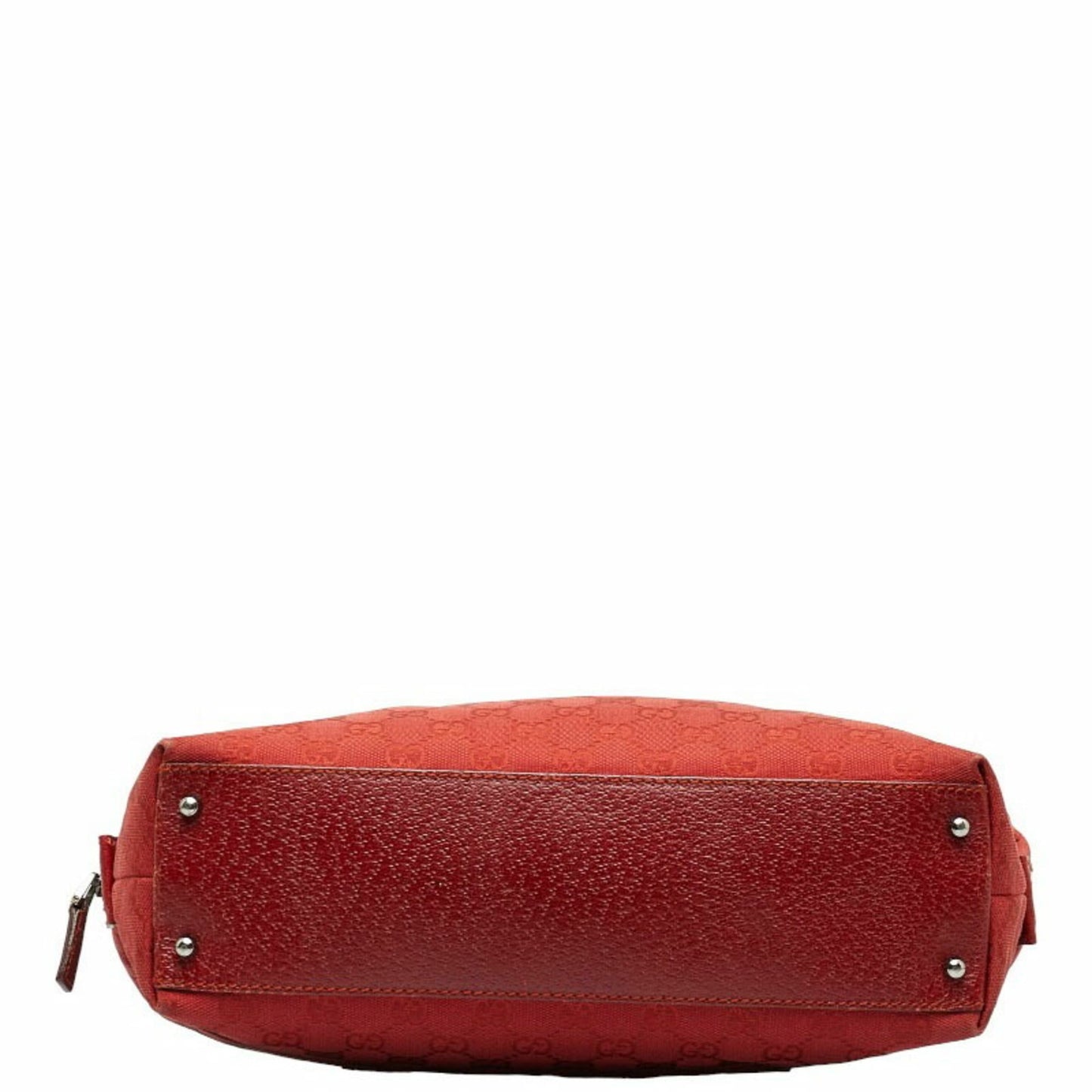 Gucci Leather Canvas Handbag