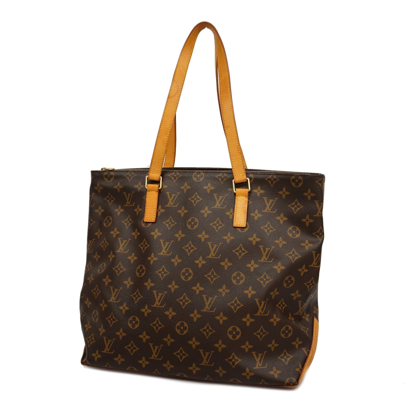 Louis VuittonAuth Monogram Cabas Mezzo Tote Bag