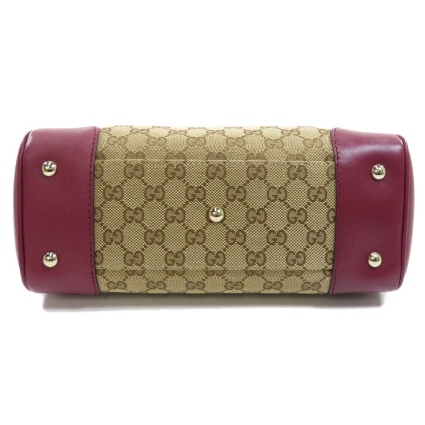 Gucci Lou Leather Canvas Tote