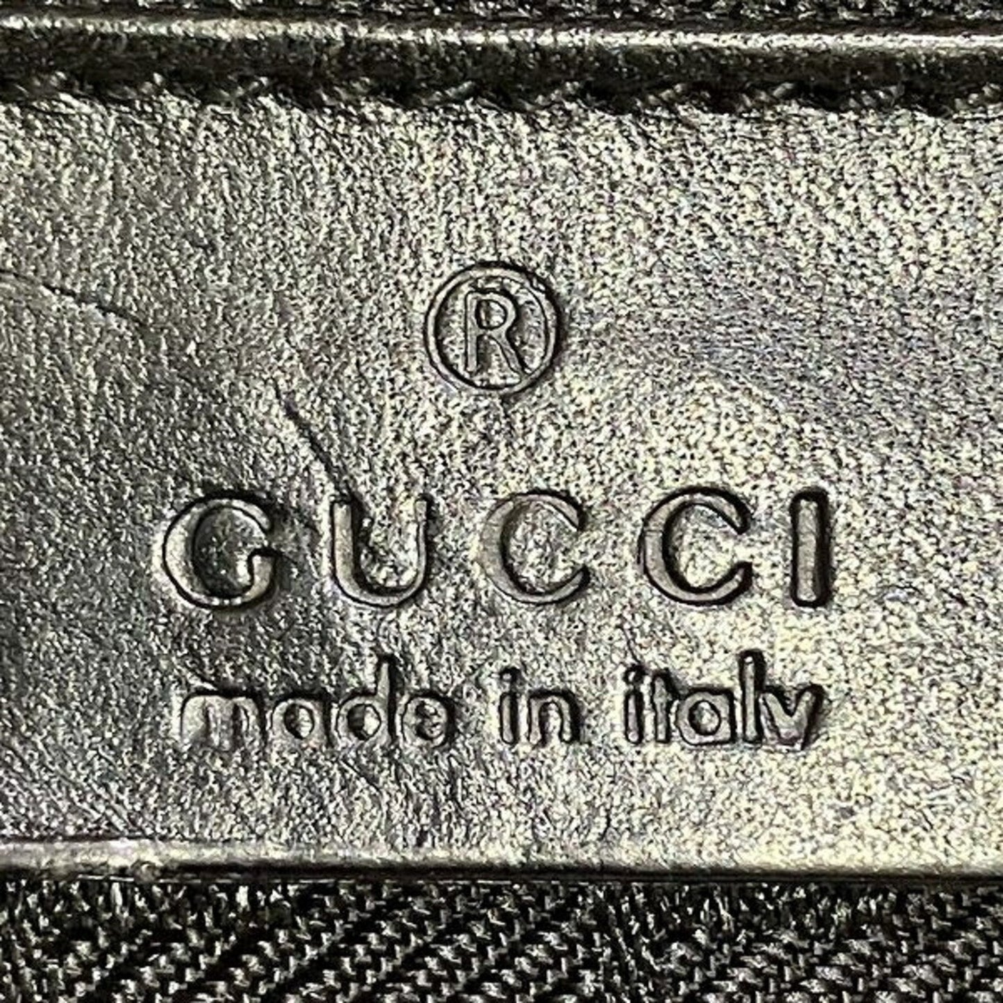 Gucci Nylon Leather Shoulder Bag