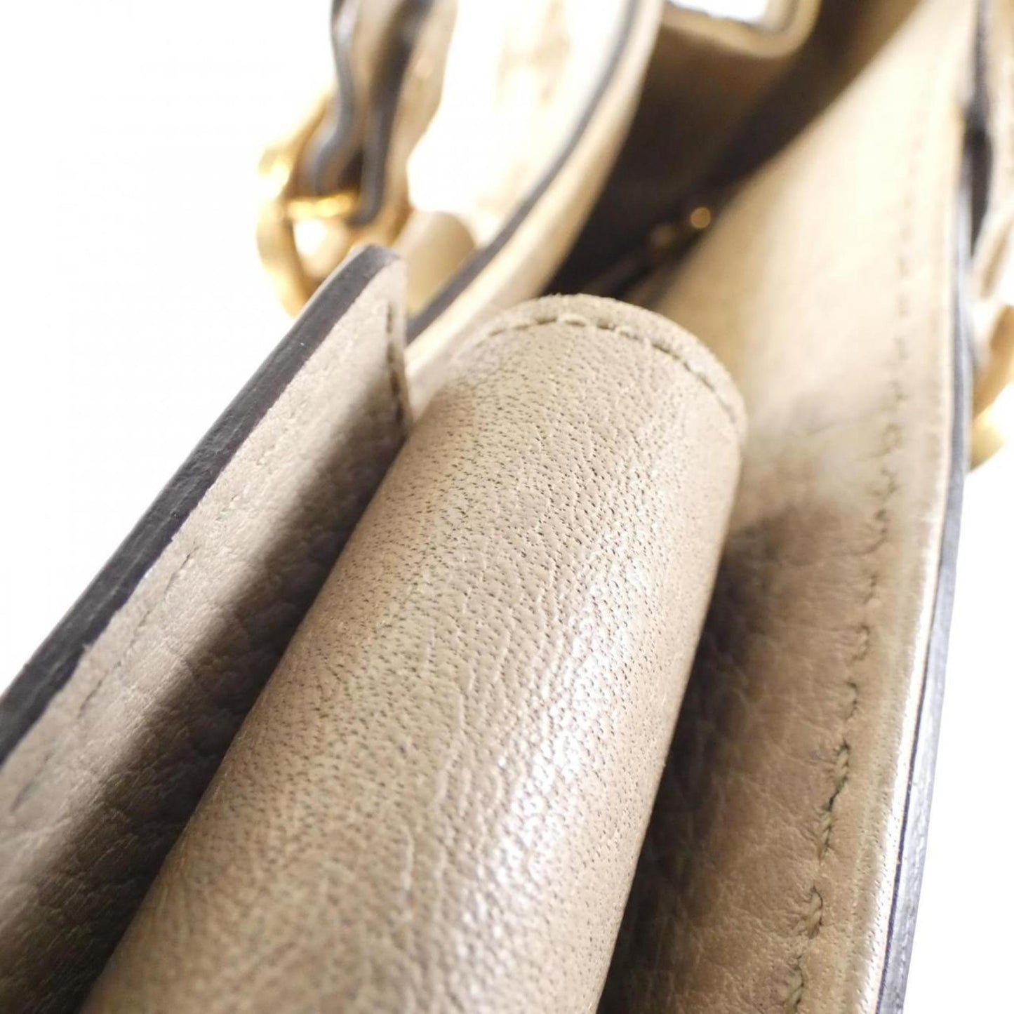 Gucci Leather Canvas Tote
