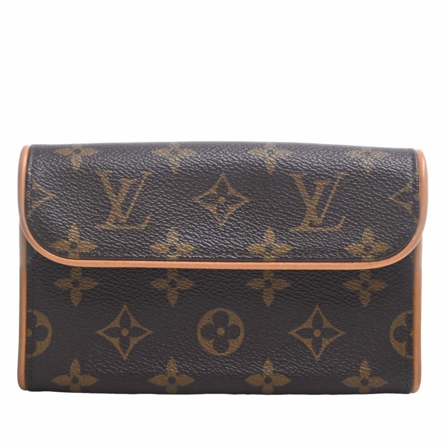 LOUIS VUITTON Monogram Pochette Florentine Waist Bag Brown Women's