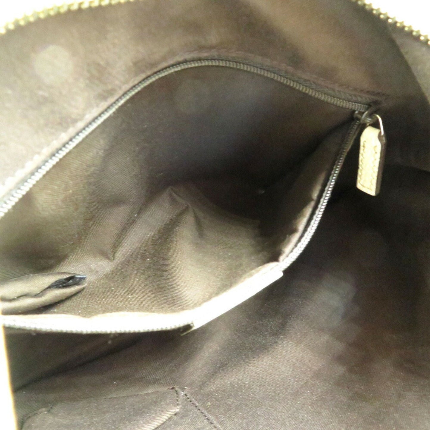 Gucci Lou Leather Canvas Shoulder Bag