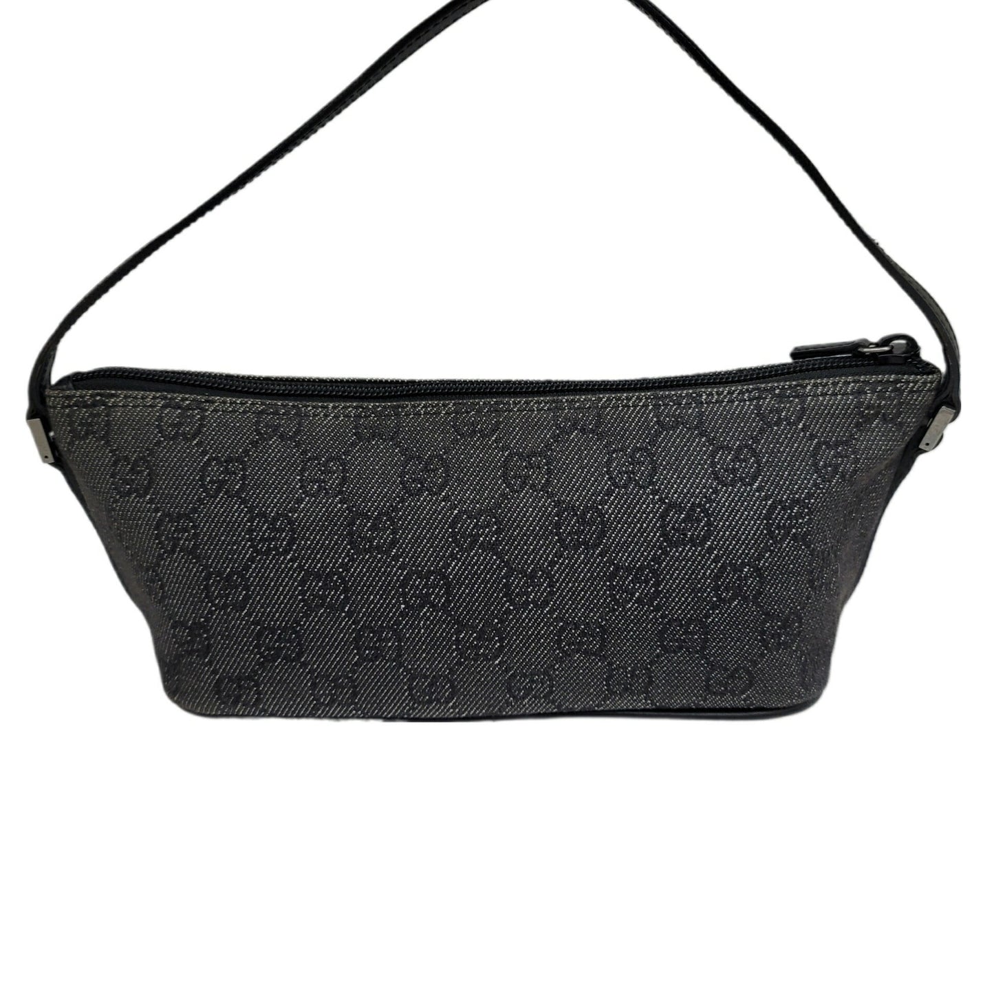 Gucci Leather Canvas Clutch