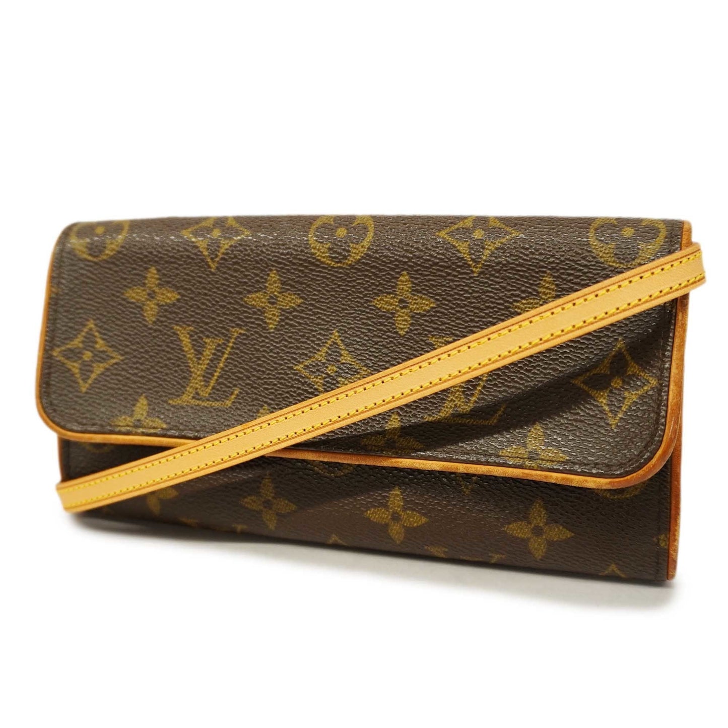 Louis VuittonAuth Monogram Pochette Twin PM Women's Shoulder Bag