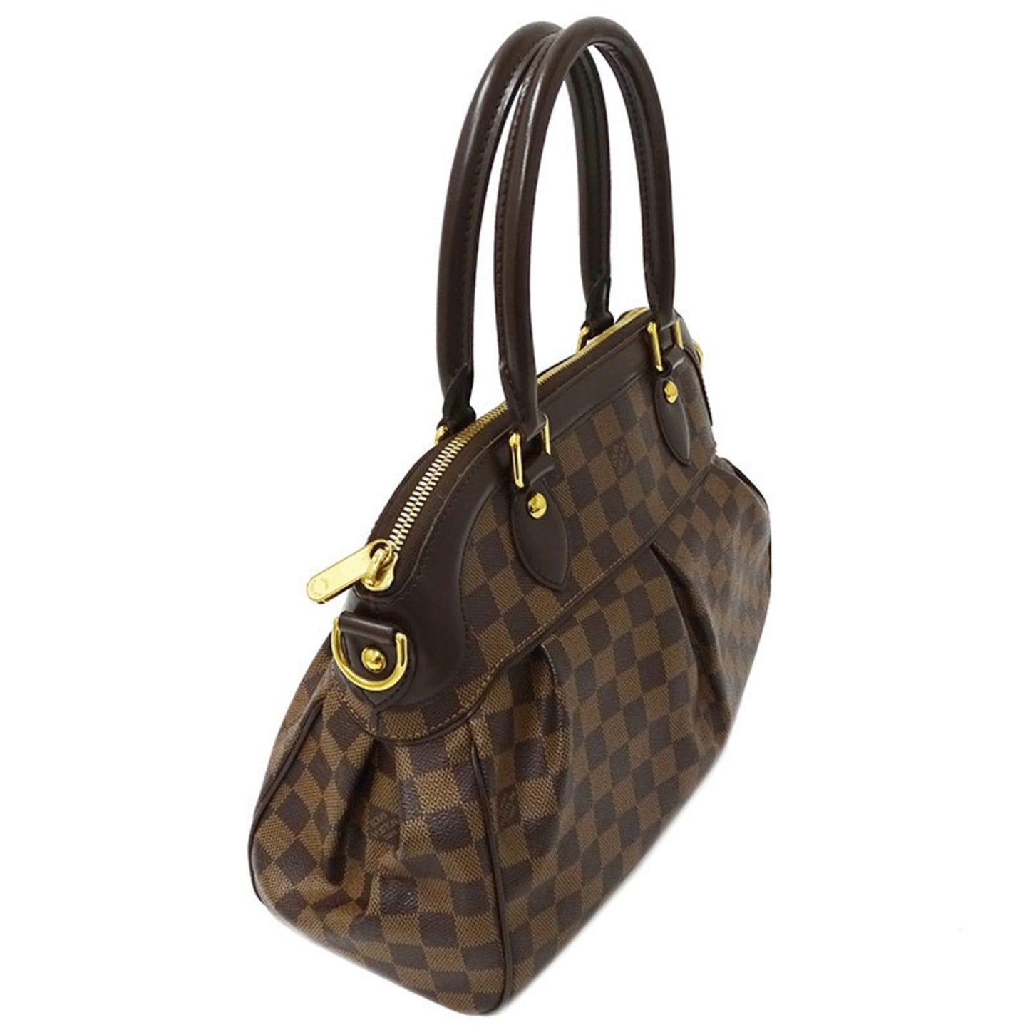 Louis Vuitton Bag Damier Ladies Handbag Shoulder 2way Trevi PM Brown