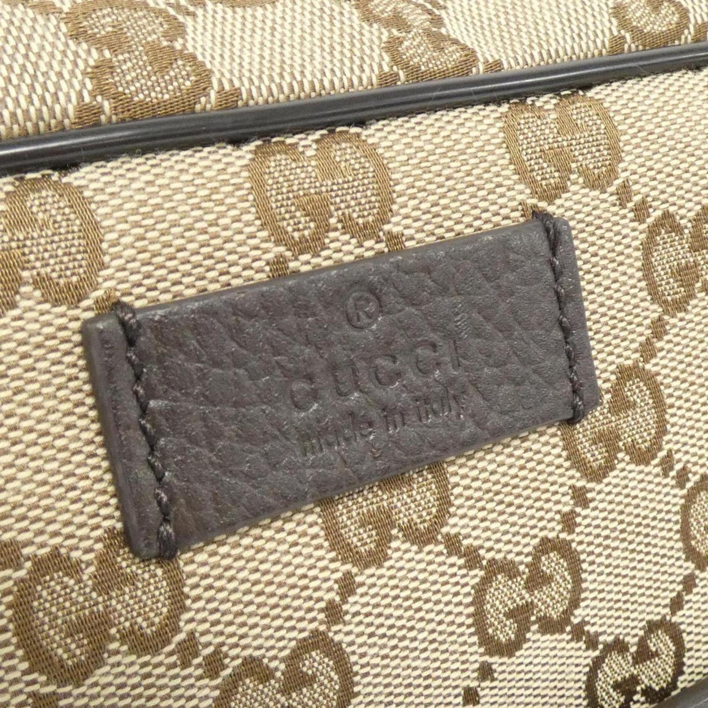Gucci Canvas Shoulder Bag