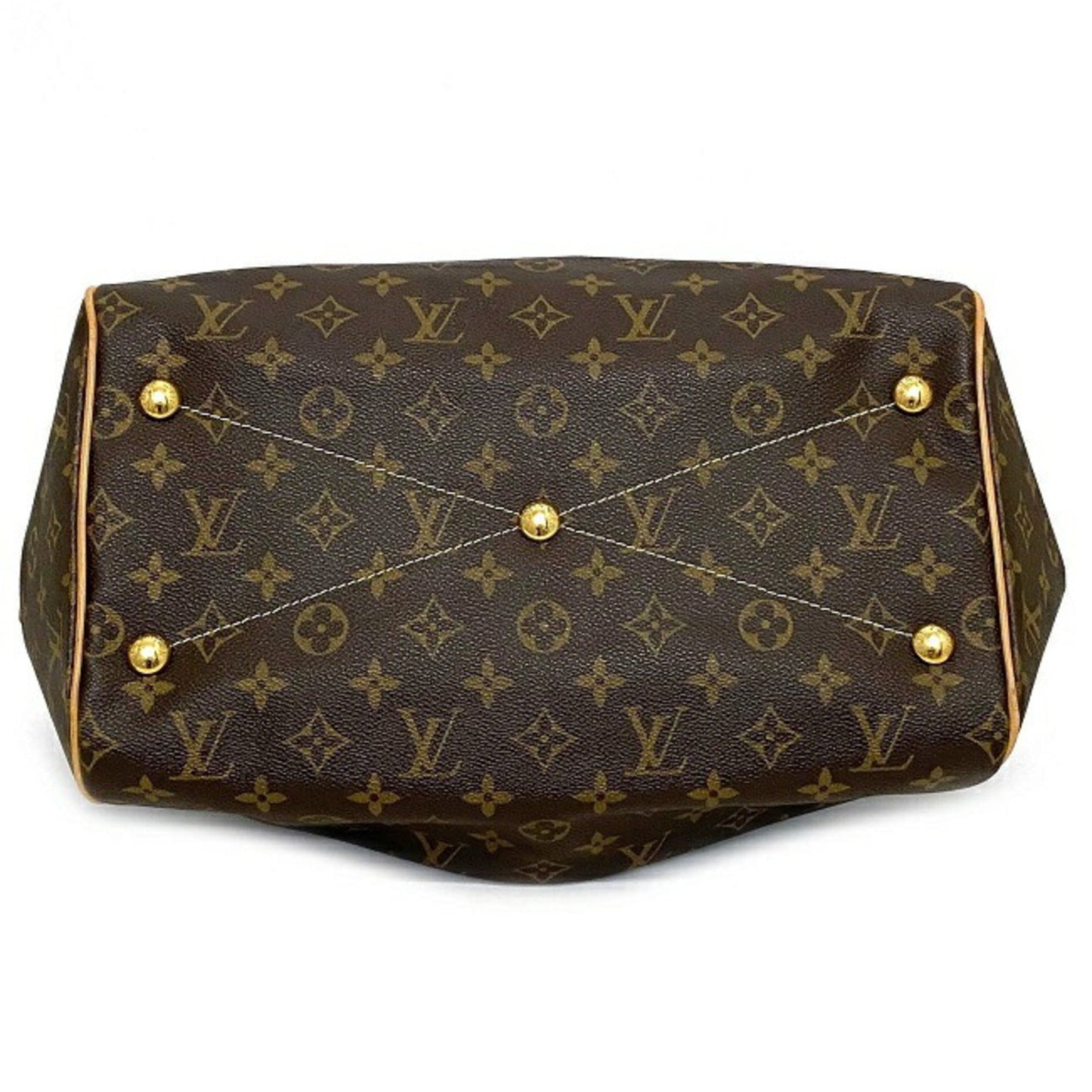 Louis Vuitton Handbag Tivoli GM Brown Monogram LOUIS VUITTON Tote Bag Ladies LV Nume