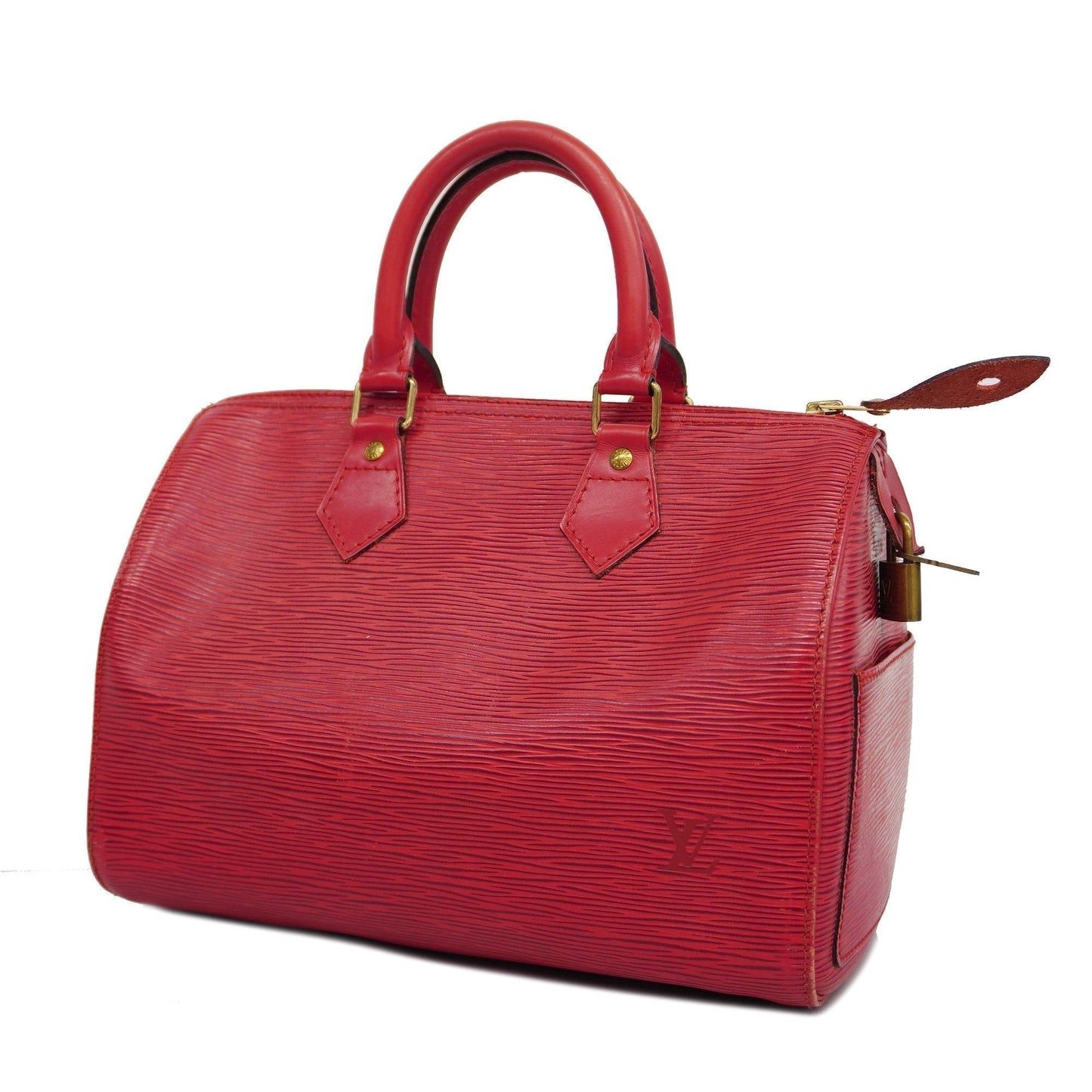 Louis VuittonAuth Epi Women's Handbag Castilian Red