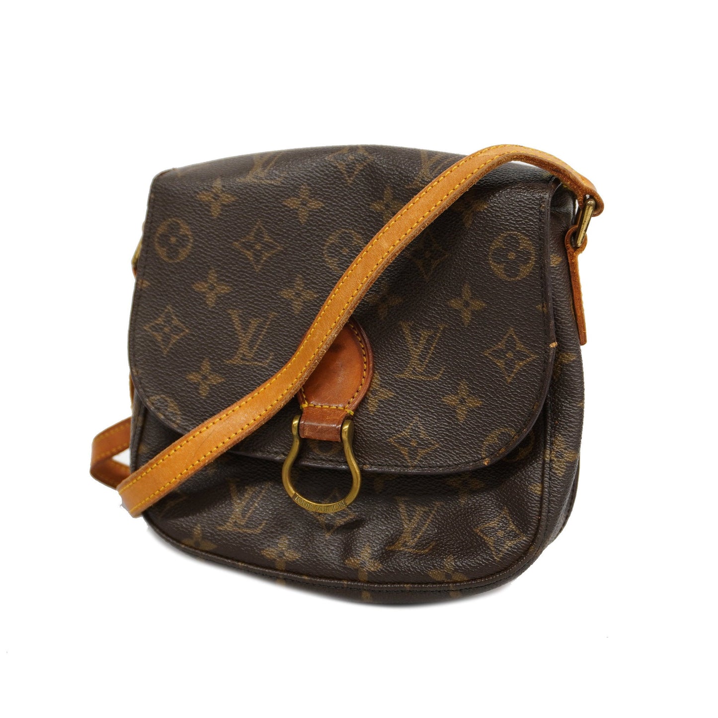 Louis VuittonAuth Monogram Mini Saint-Cloud Women's Shoulder Bag