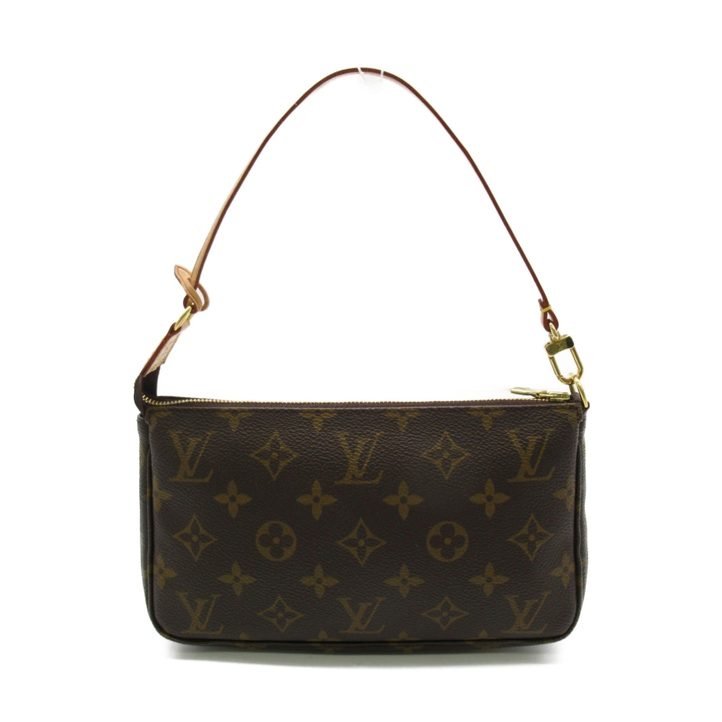 LOUIS VUITTON Pochette Accessoires Brown Monogram PVC coated canvas Clutch