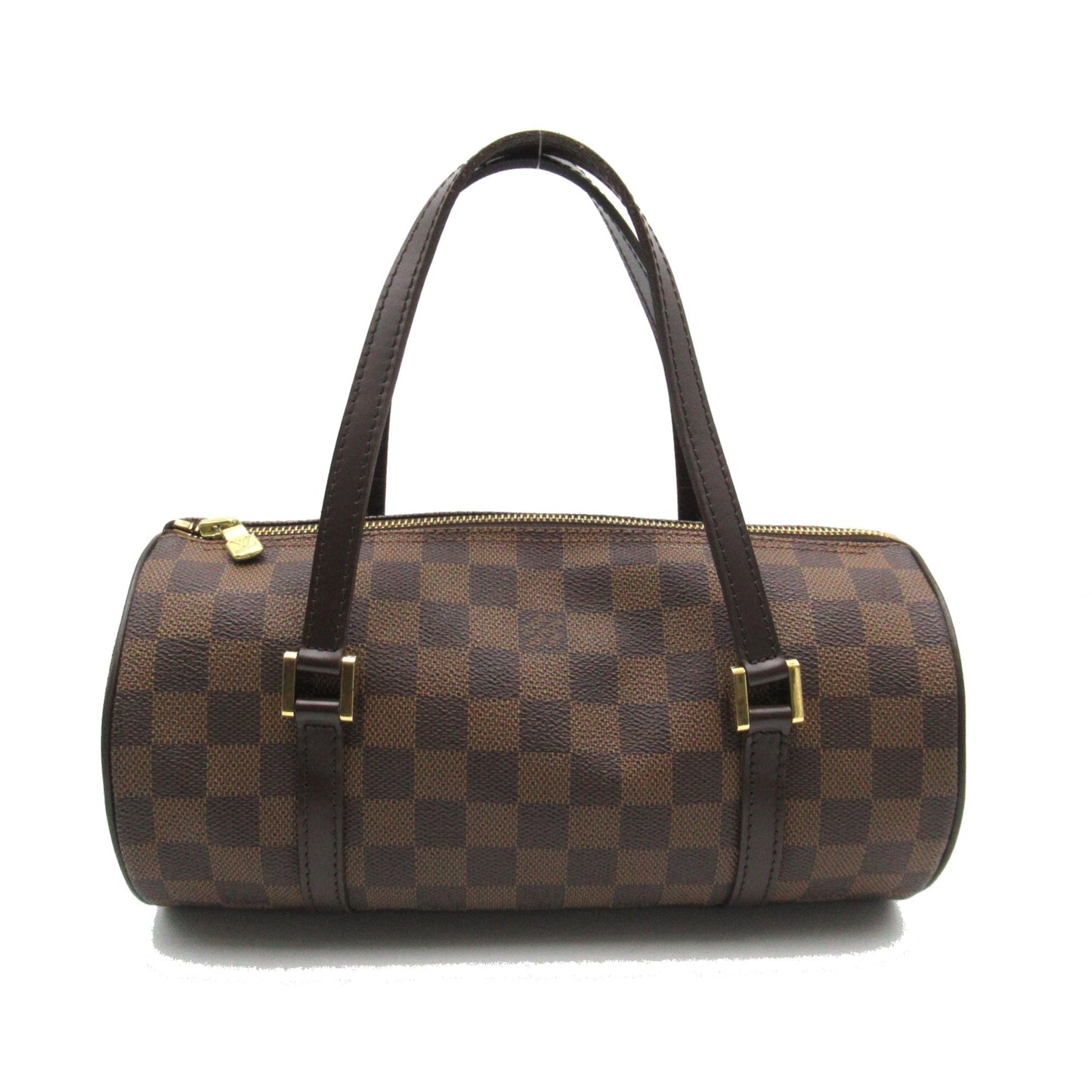 LOUIS VUITTON Papillon Brown Ebene Damier PVC coated canvas Handbag