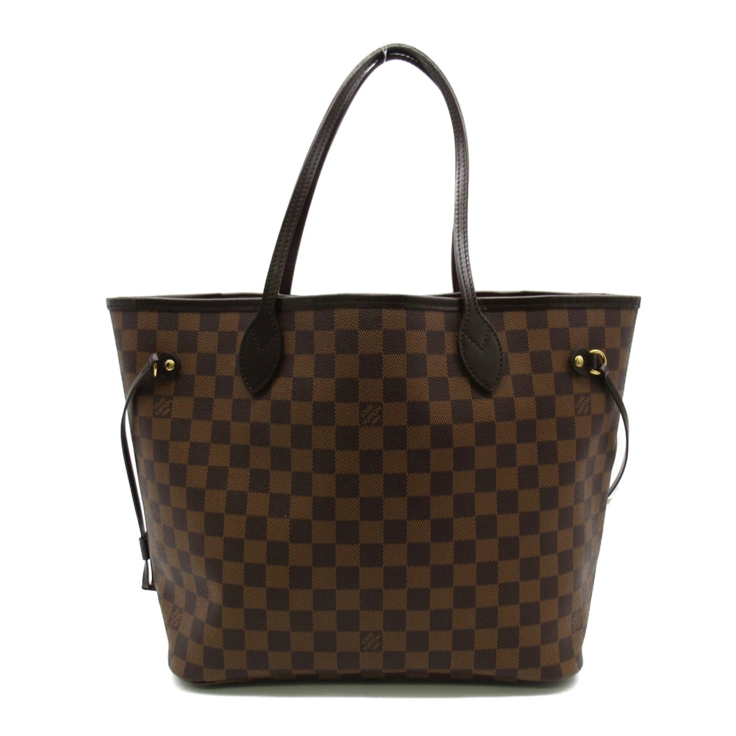 Louis Vuitton Neverfull MM Tote Bag Brown Ebene Damier PVC coated canvas