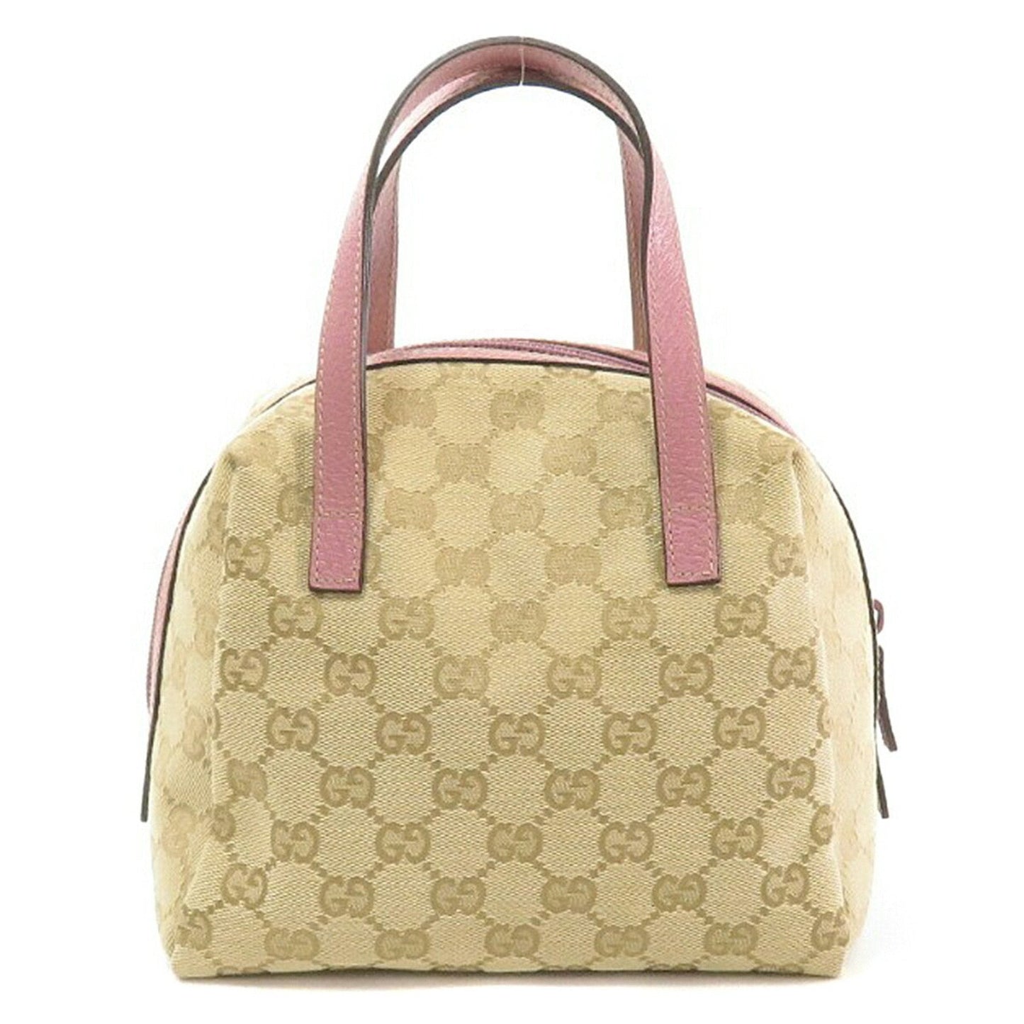 Gucci Leather Canvas Handbag Style 11