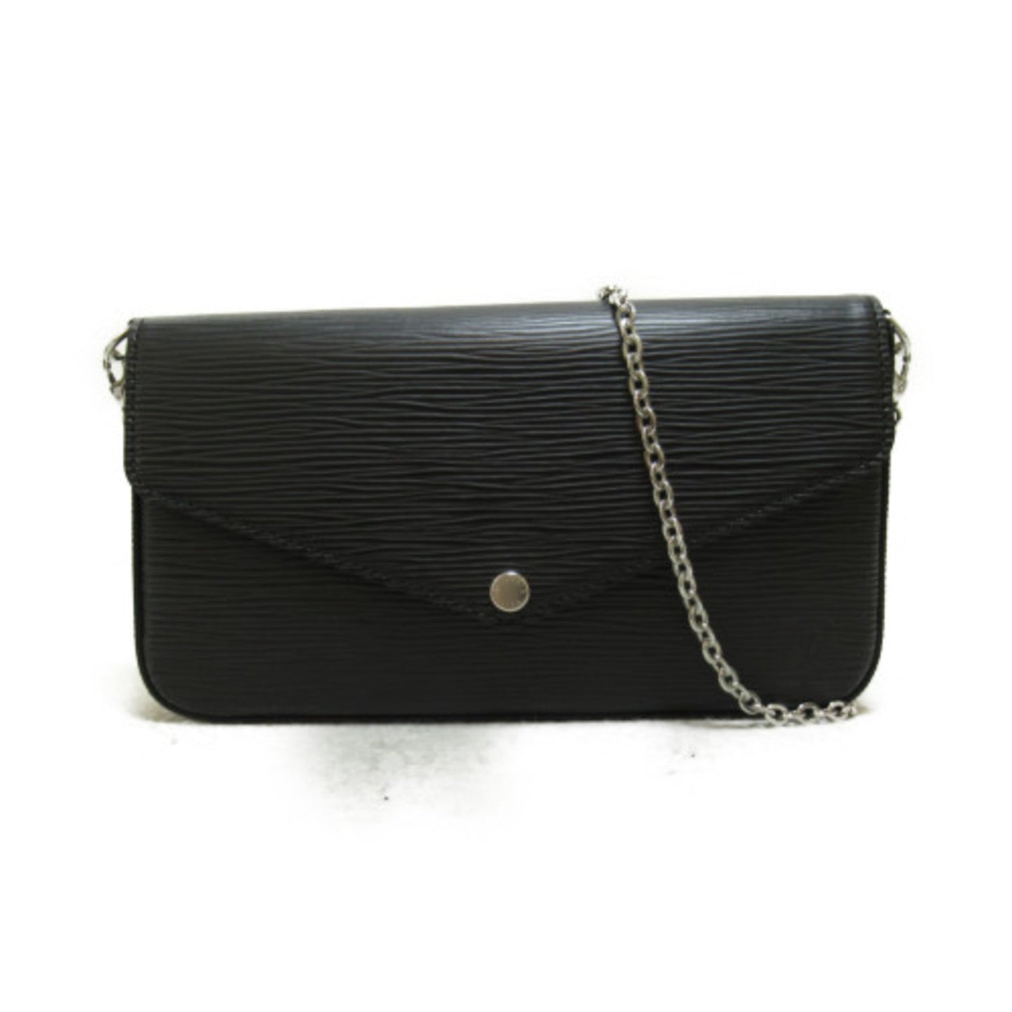 Louis Vuitton Pochette Felice Black Black Epi leather Clutch
