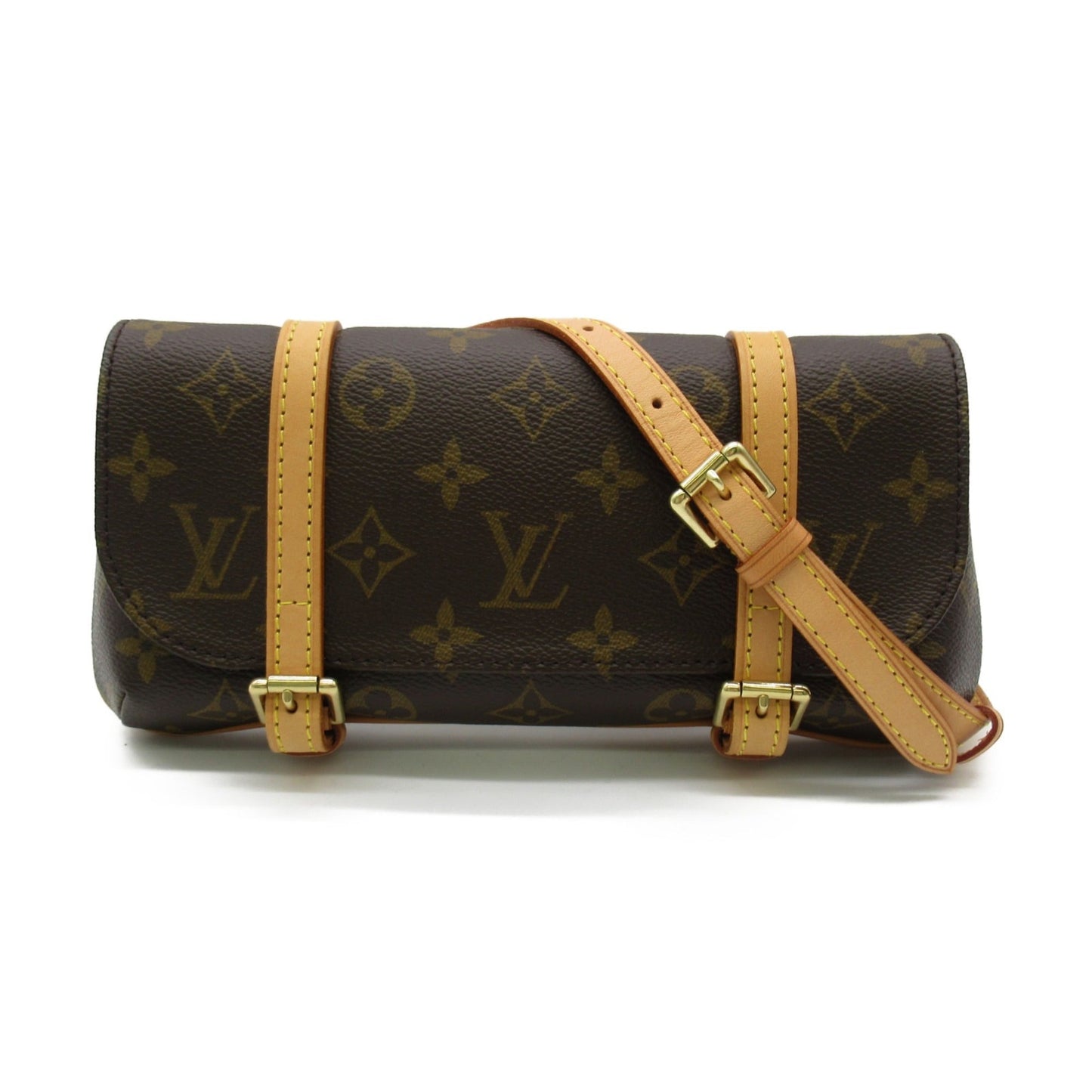 Louis Vuitton Pochette Marrell Brown Monogram PVC coated canvas Clutch