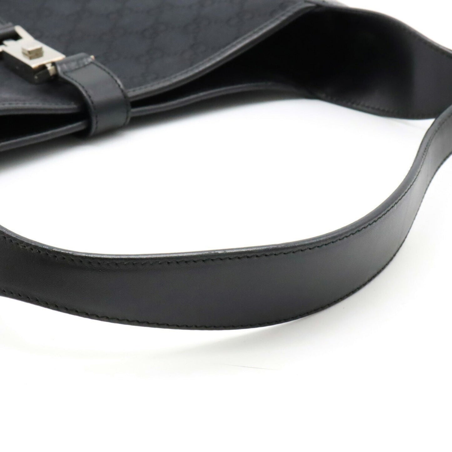 Gucci Leather Canvas Shoulder Bag