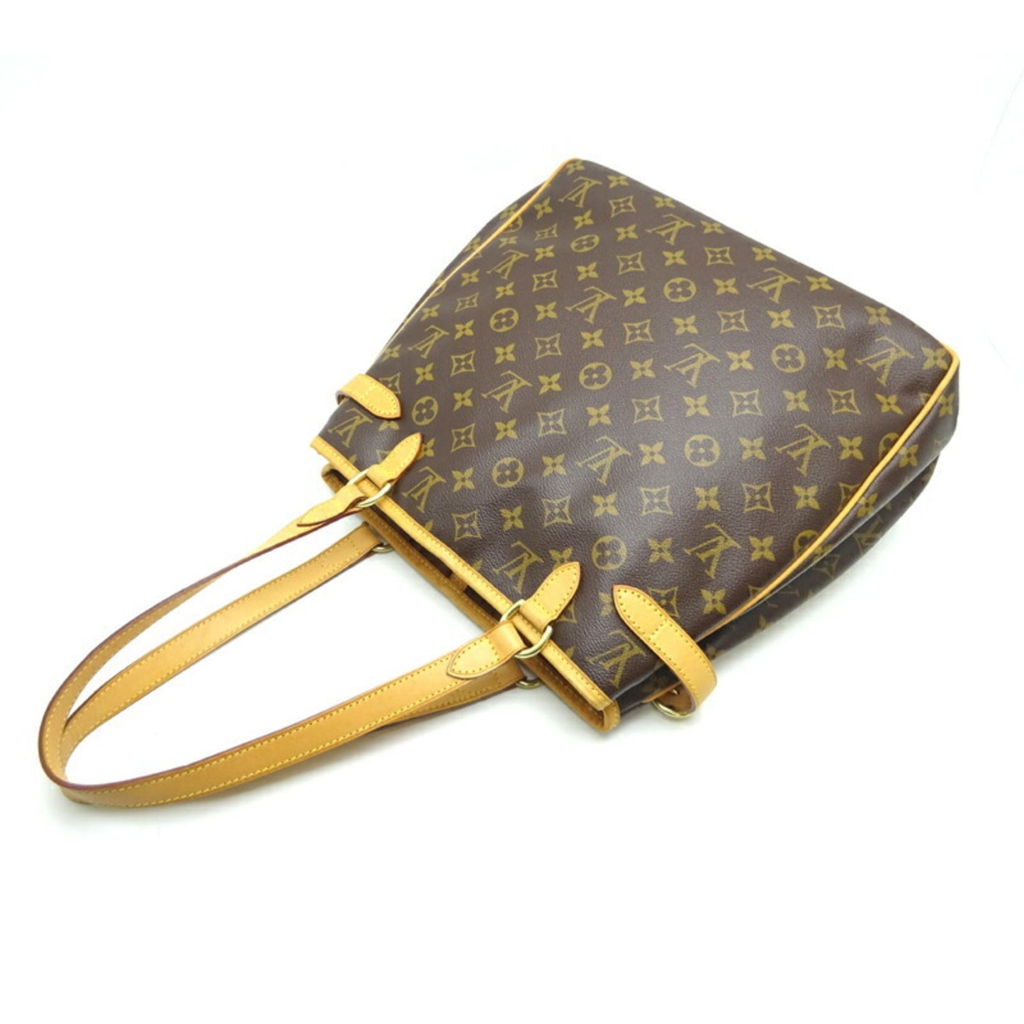 Louis Vuitton Batignolles Vertical Women's Shoulder Bag Monogram Brown