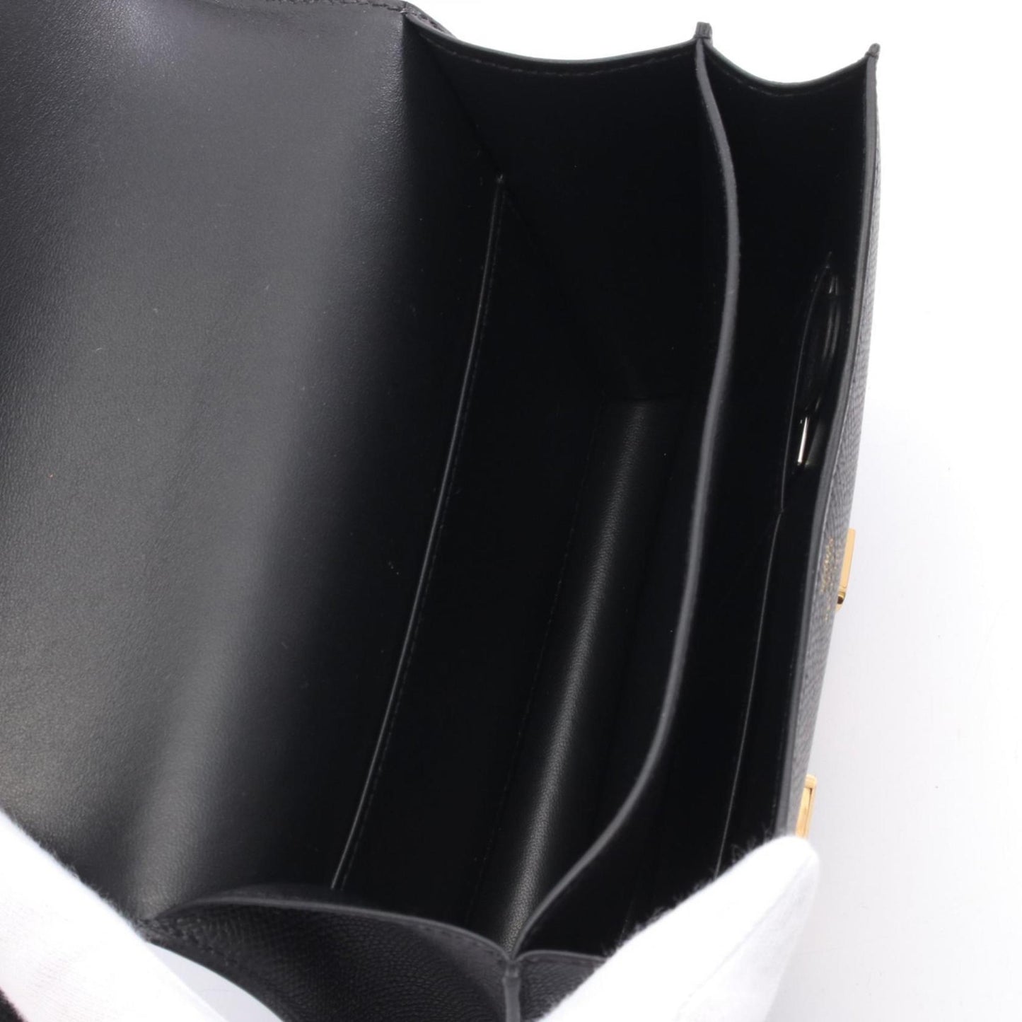 Hermes Constance Black Epsom Leather Leather Shoulder Bag ( )
